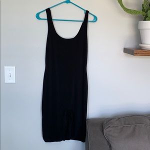 PLT Aubrey Black Slinky Leotard